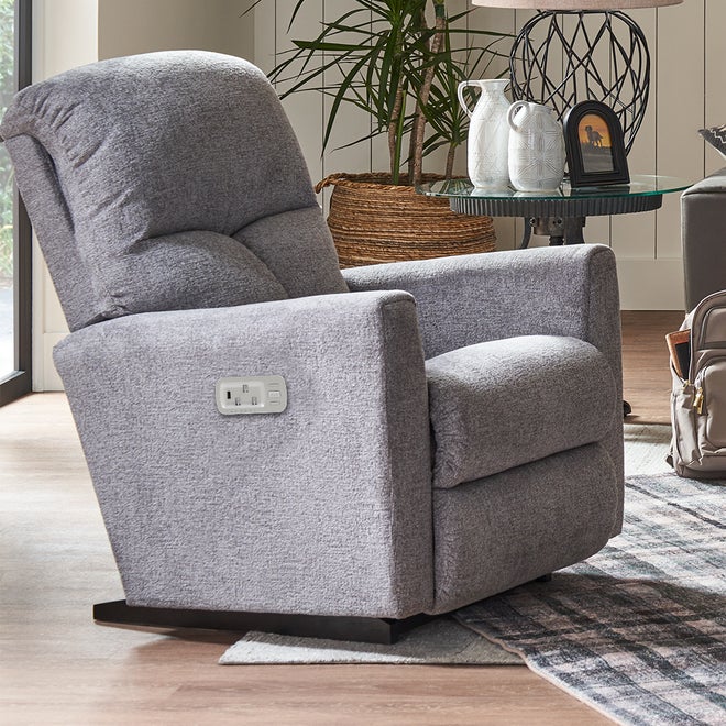 Hawthorn Power Rocking Recliner w/ Headrest