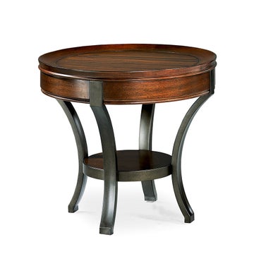 Sunset Valley Round End Table