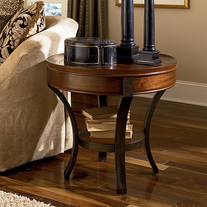 Sunset Valley Round End Table