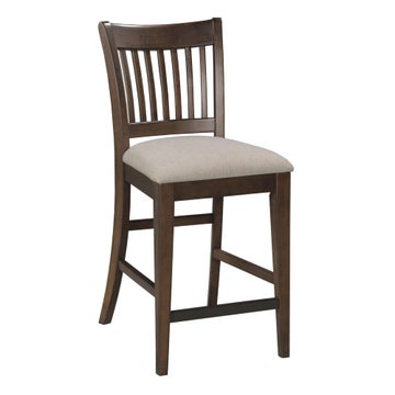 Kafe Tall Rake Back Chair, Mocha