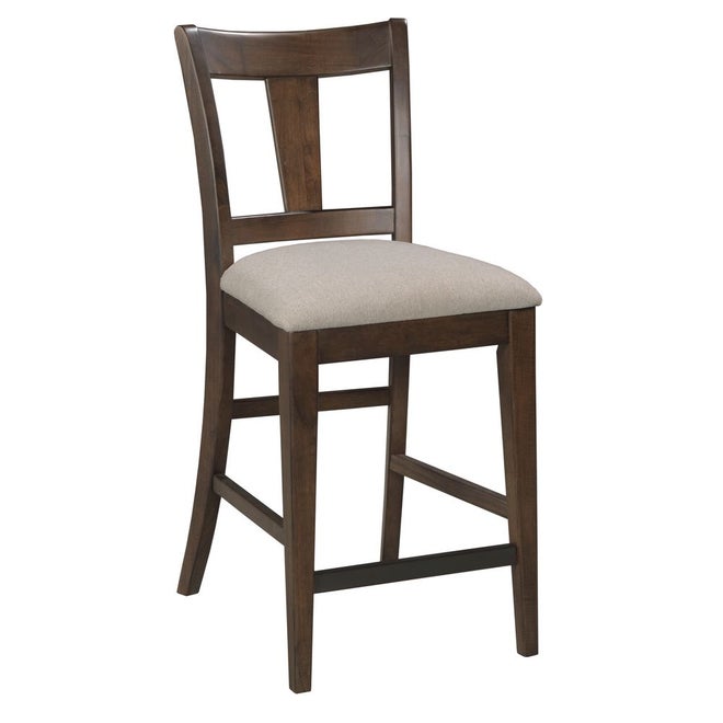 Kafe Tall Splat Back Chair, Mocha