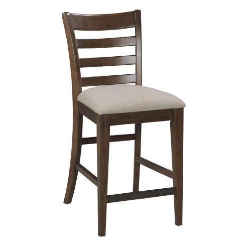 Kafe Tall Ladderback Chair, Mocha