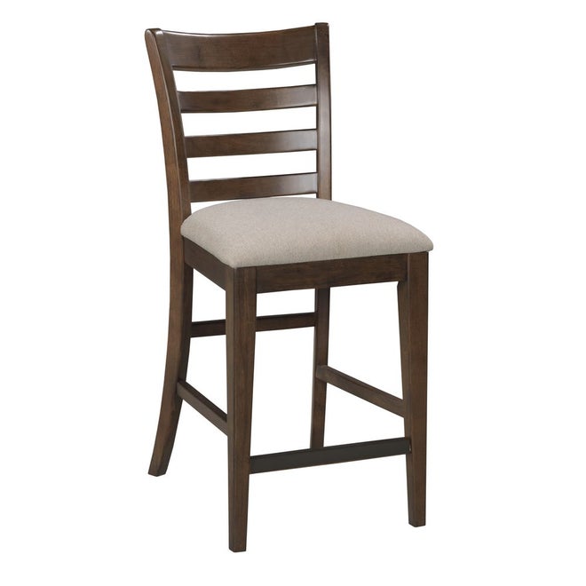 Kafe Tall Ladderback Chair, Mocha