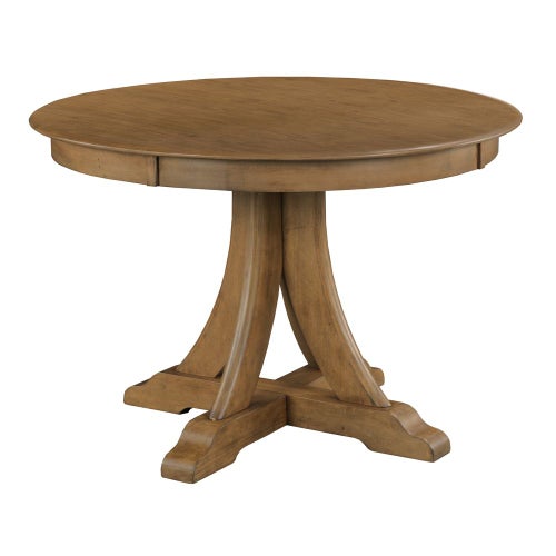 Kafe 44" Round Quad Table, Latte