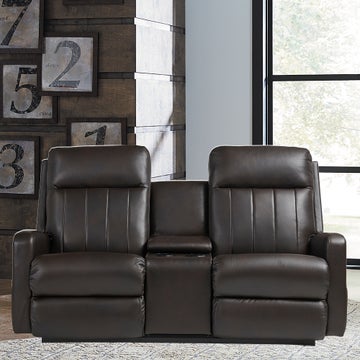 Finley Wall Reclining Loveseat w/ Console