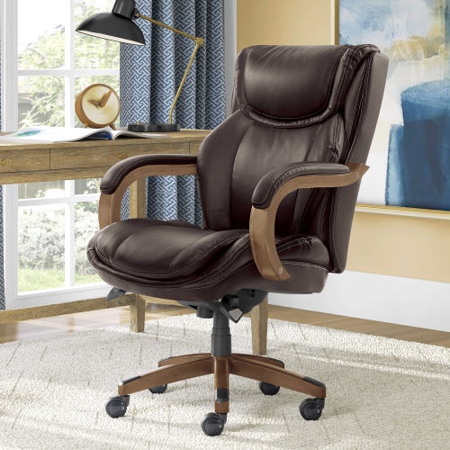 Harnett Executive Office Chair, Brown