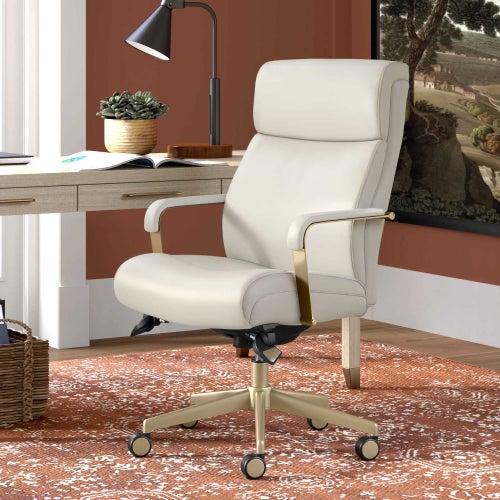 Melrose Executive Office Chair, Cream