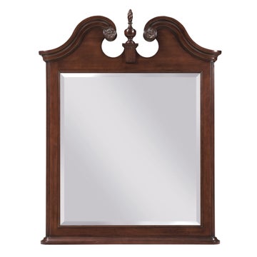 Hadleigh Vertical Pediment Mirror