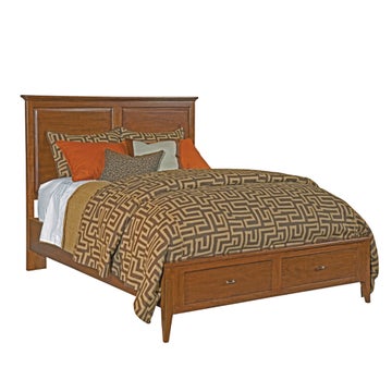 Cherry Park Queen Panel Bed