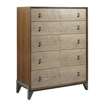 Modern Synergy Motif Maple Drawer Chest