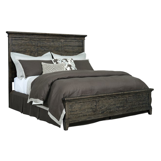 Plank Road Queen Jessup Dark Panel Bed