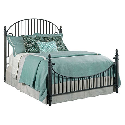 Weatherford Queen Cornsilk Catlins Metal Bed