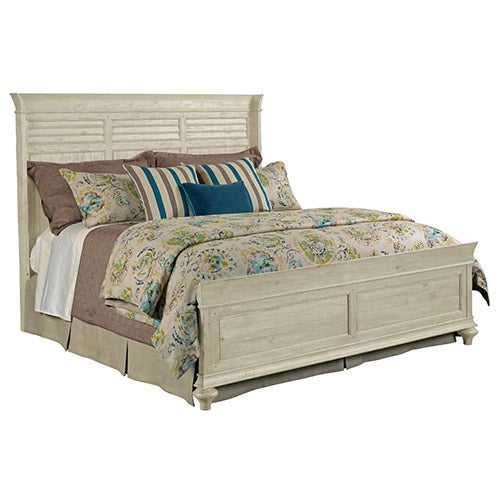 Weatherford King Cornsilk Shelter Bed