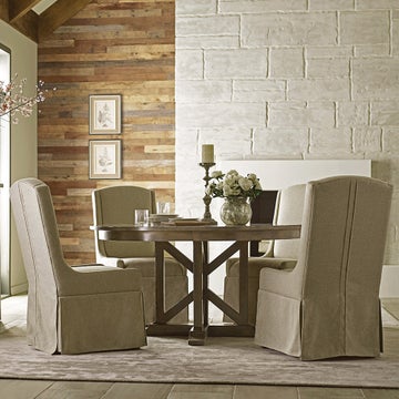 Mill House Barrier Slip Covered Dining Chair