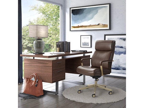 Melrose Executive Office Chair, Brown